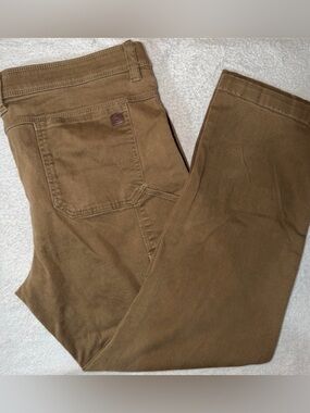 Weatherproof Stretch Straight Commuter Flex Waist Cargo Chinos Workwear Casual